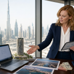 világpiaci ingatlanbefektetési lehetőségek – elemző Dubai panoráma és makett